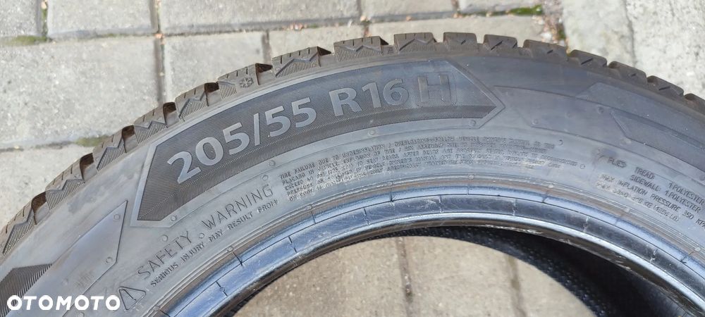 OPONA Zimowa 205/55R16H BARUM POLARIS6 (1924) ZIMA 9mm 1 SZTUKA - 5