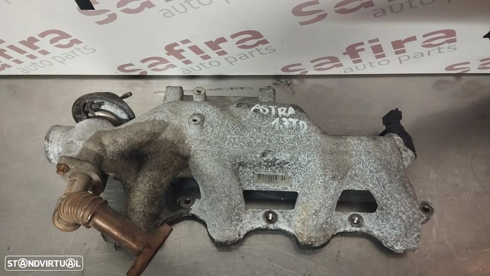 COLECTOR / COLETOR DE ADMISSÃO OPEL ASTRA G 1.7TD (X17DTL) REF. 90530990 09128168 - 1