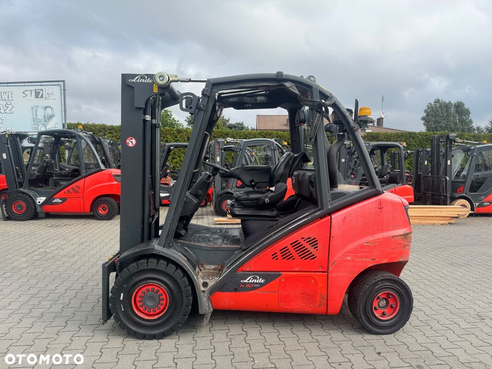 Linde Linde H30D EVO 4 sekcje  półkabina Diesel h35 h25 toyot - 2