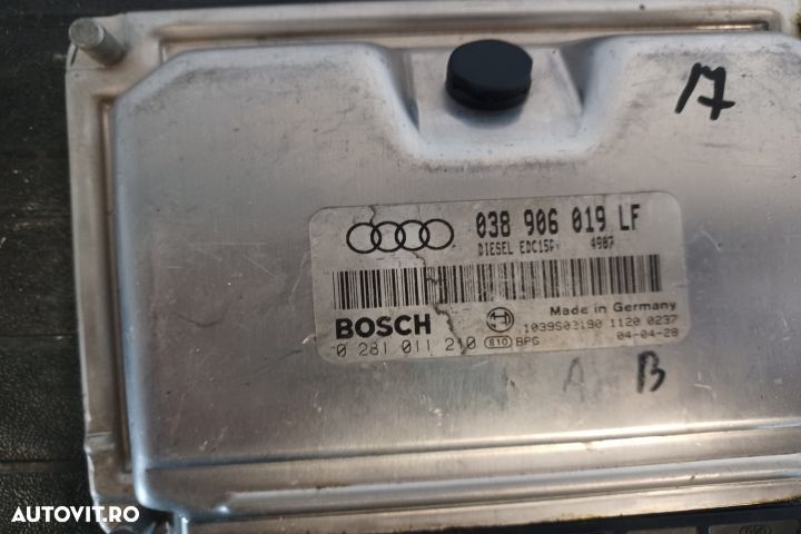 Calculator motor ECU 038906019LG 0281011210 - 1.9 AVB 038906019LG 028 - 3