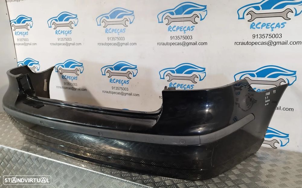 PARACHOQUES TRASEIRO TRÁS SAAB 9.3 9-3 93 SEDAN CARRO 12788530 12788543 SENSORES PARA-CHOQUES PARA CHOQUES - 4