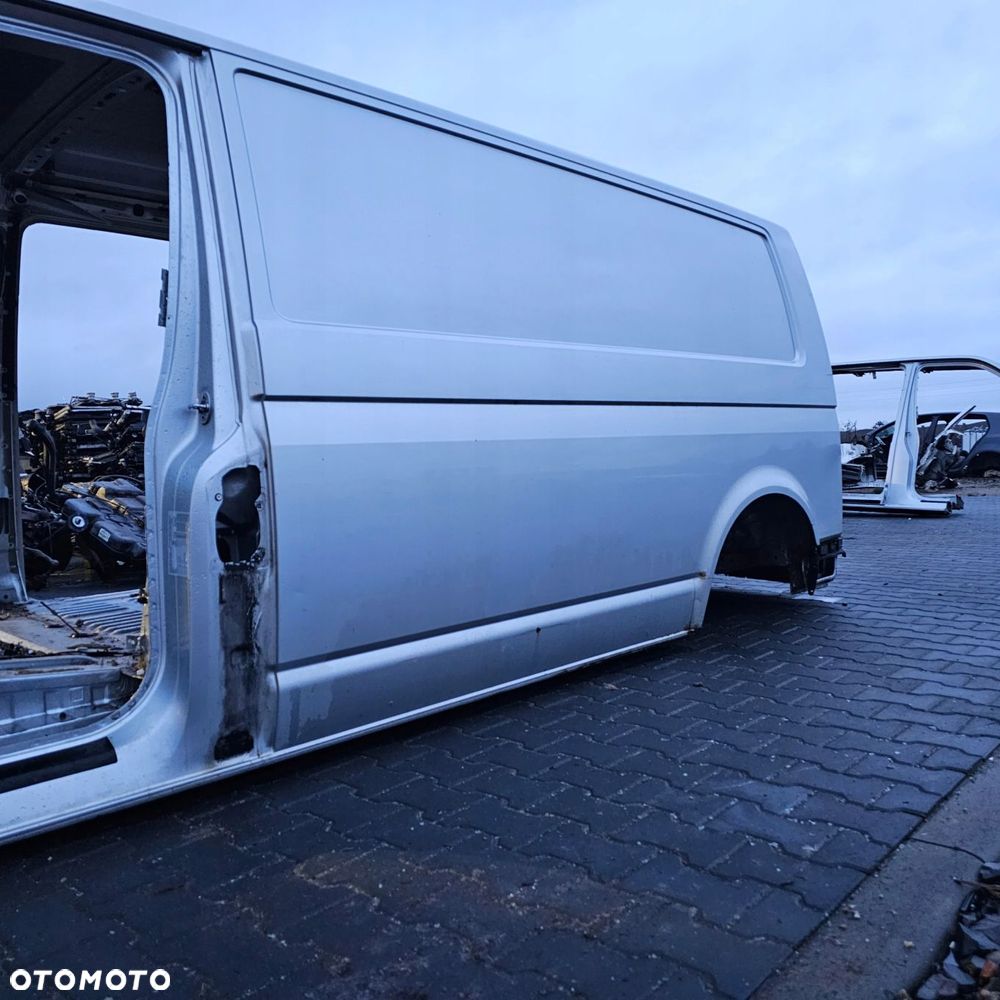 VW T5 T5 LIFT LONG lewy bok błotnik poszycie - 2