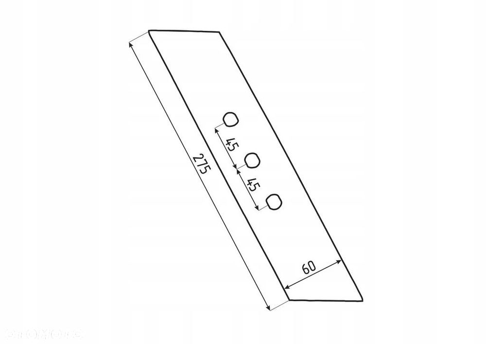 RABEWERK DŁUTO MP293 27011201 PRAWE / LEWE 27011202 FRANK - 2