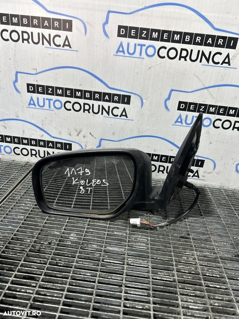 Oglinda stanga Renault Koleos 2008 - 2015 4 Usi GRI (1179) Fara rabatare - 3