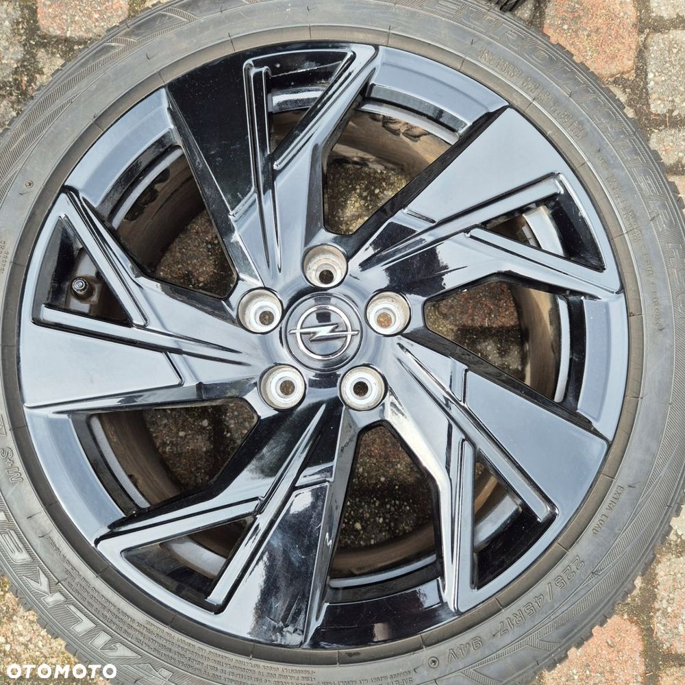 ZIMA KOŁA 17 OPEL ASTRA L 225/45 R17 5x108 CZARNE - 4