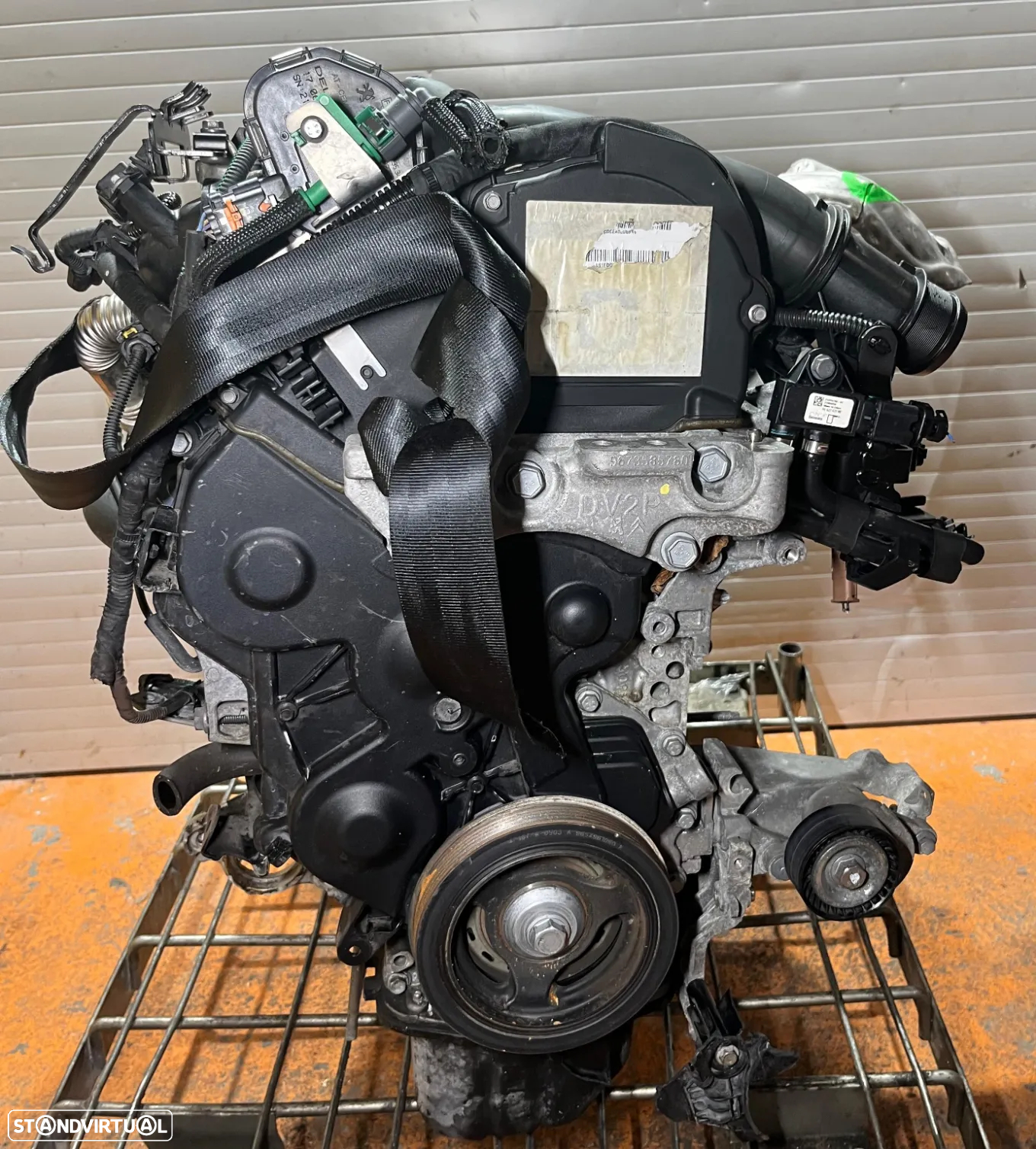 Motor Peugeot 308/3008/508/207/Citroen C4/C3 1.6 Hdi Ref: 9H05 - 4