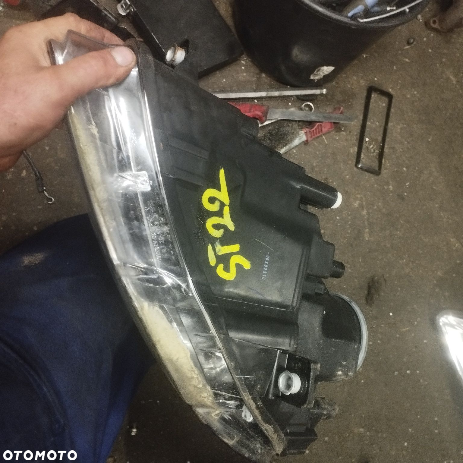 Volkswagen passat B6 komplet lamp przód lewe prawa kompletna TYC - 5
