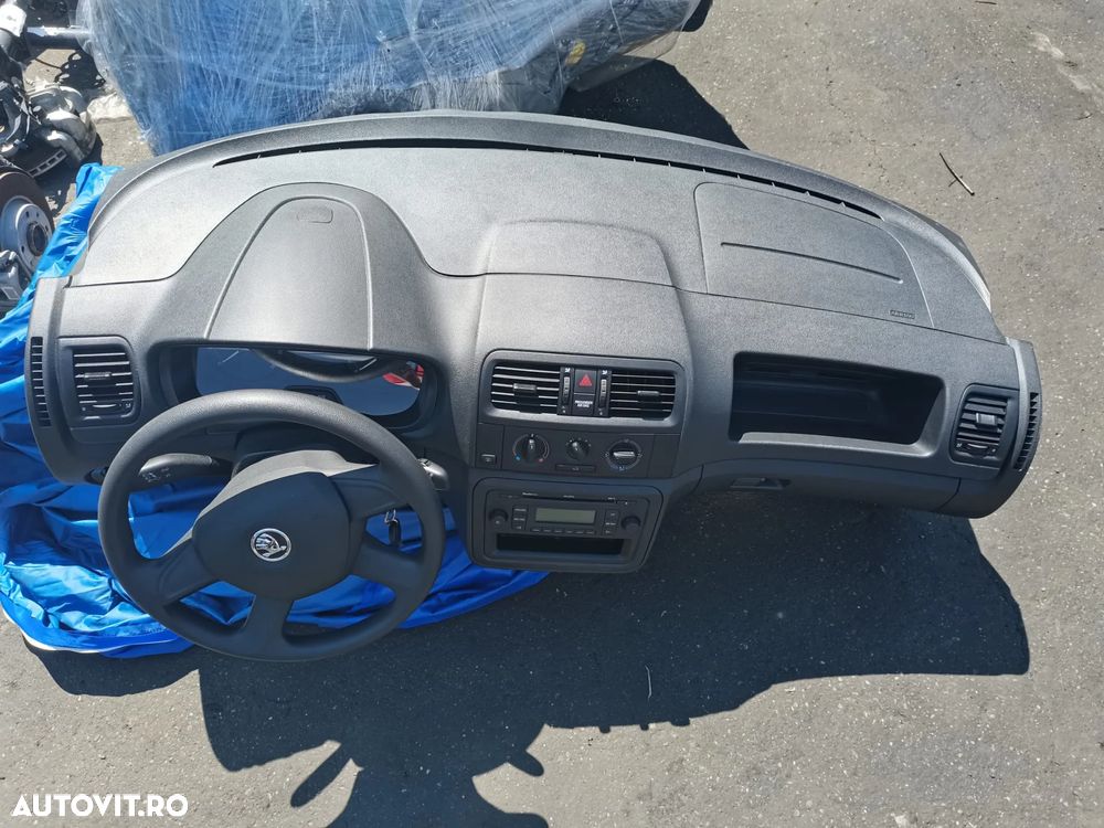 Plansa bord airbag-uri si centuri  Skoda Fabia 2 hatchback - 2