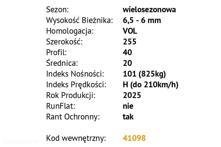 Michelin CrossClimate 2 SUV - 255/40 R20 - 3