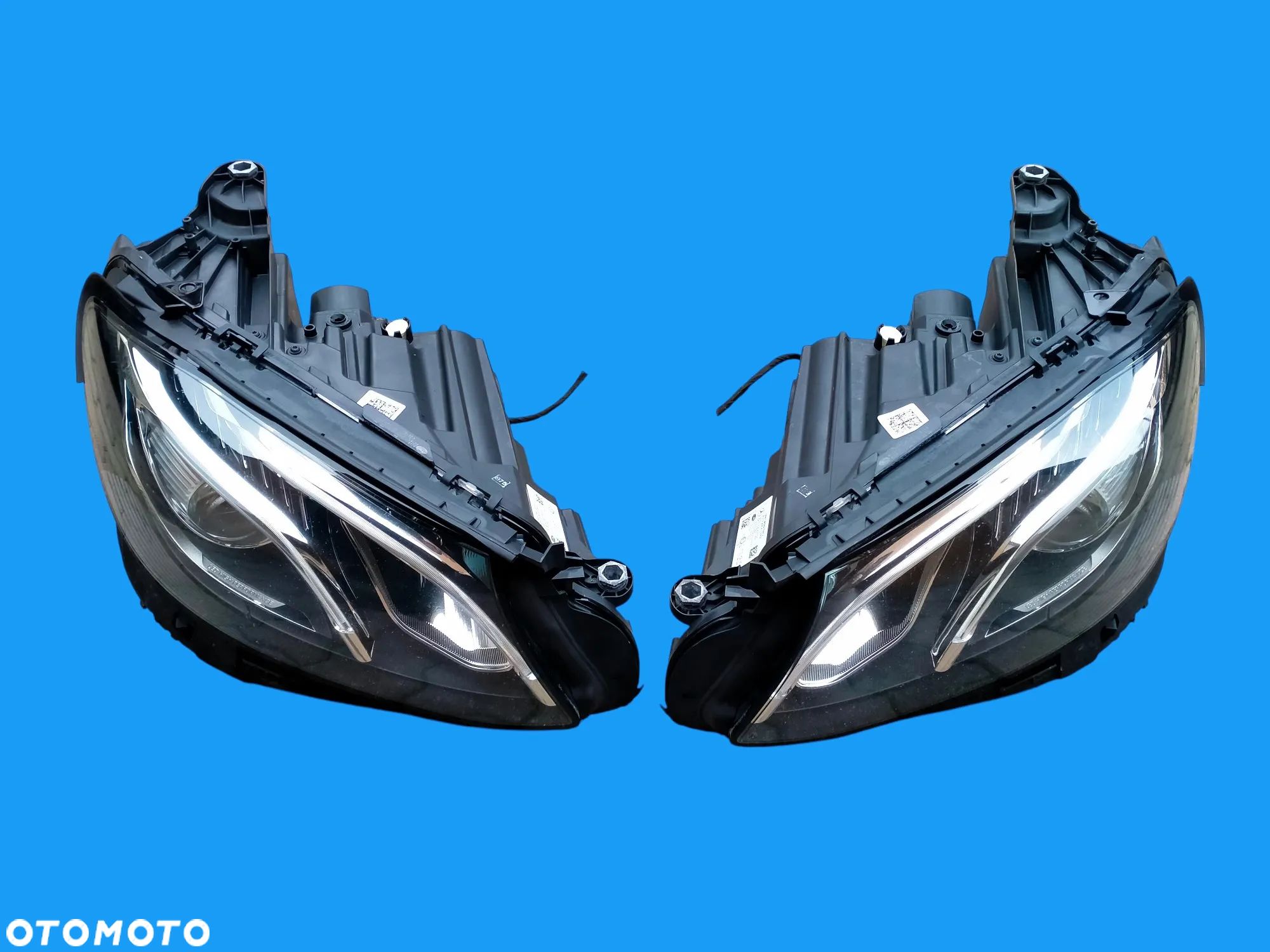 MERCEDES E klass W213 / LED PERFORMACE / LAMPY LEWA PRAWA LAMPA REFLETOR PRZÓD PRZEDNIE / ORYGINAŁ - 1