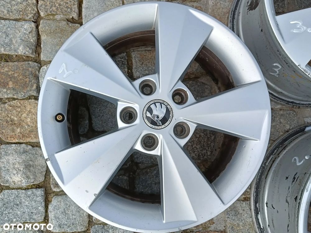 Felgi Aluminiowe 16 Skoda Octavia 3 5x112 ET46 5E0601025C Koła VW Seat Audi - 2