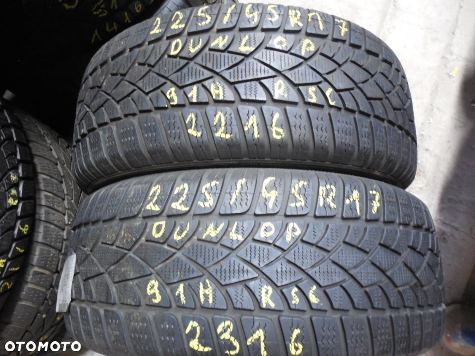 OPONY 225/45R17 DUNLOP SP WINTER SPORT 3D RSC DOT 2316 6,3MM - 1
