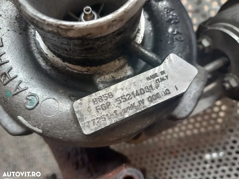 Turbo Turbina Fiat Doblo Multipla Stilo Bravo Alfa Romeo 147 1.9 Jtd Cod  - Dezmembrari Arad - 7