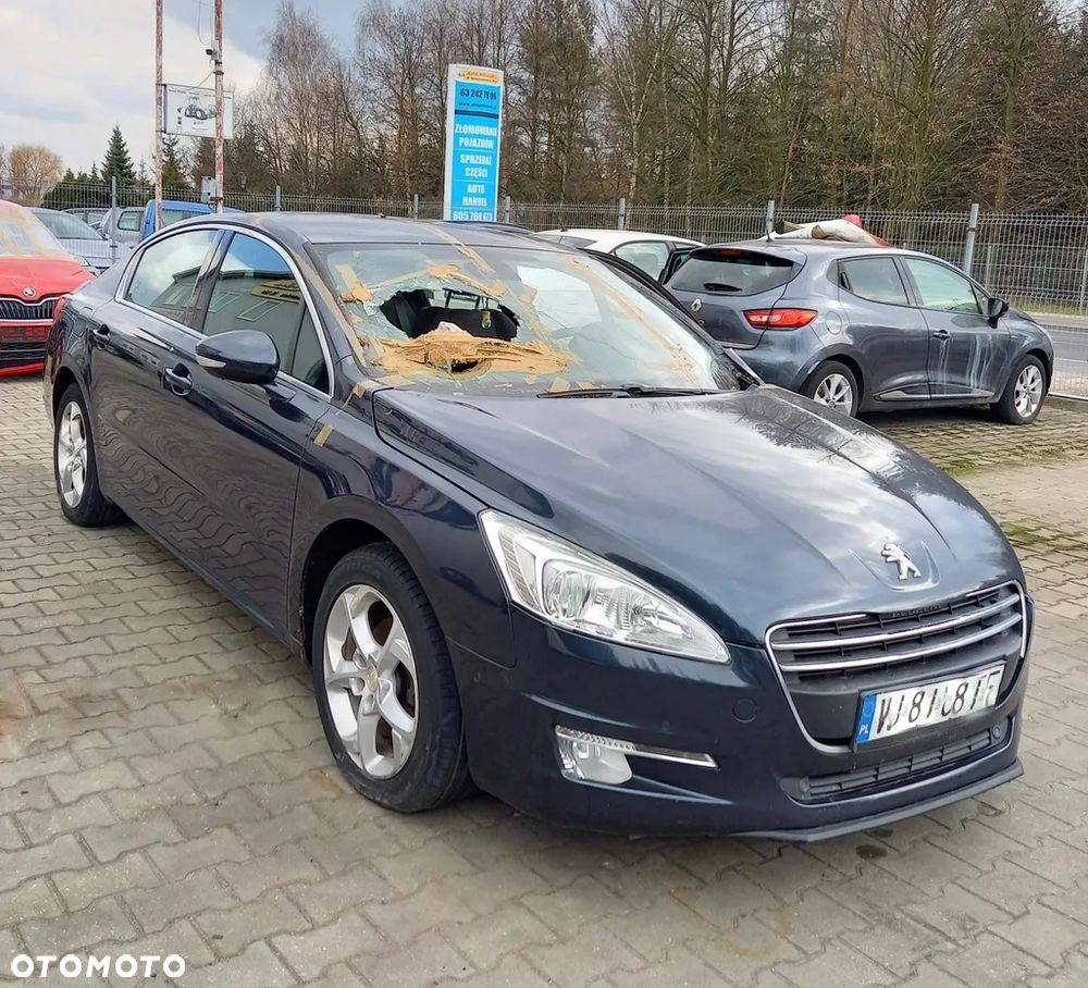 Peugeot 508 błotnik zderzak klapa drzwi kod lakieru KGN silnik 2,0HDi kod RHA skrzynia kod BVM6 - 1