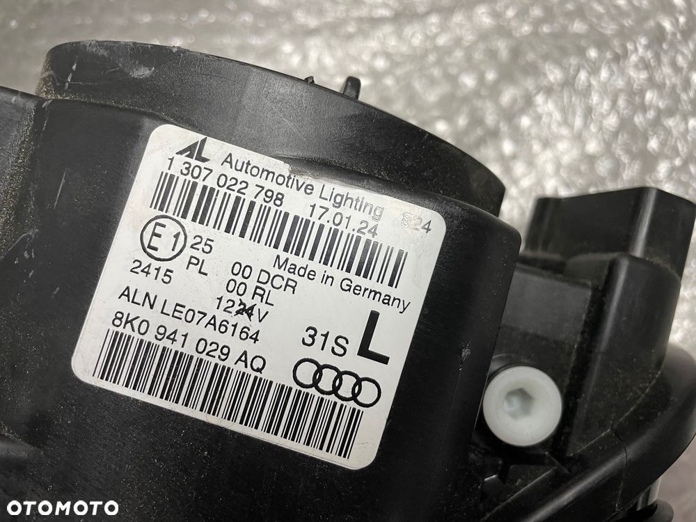 LAMPA LEWA PRZÓD PRZEDNIA XENON LED AUDI A4 B8 8K0 8K0941029AQ - 9