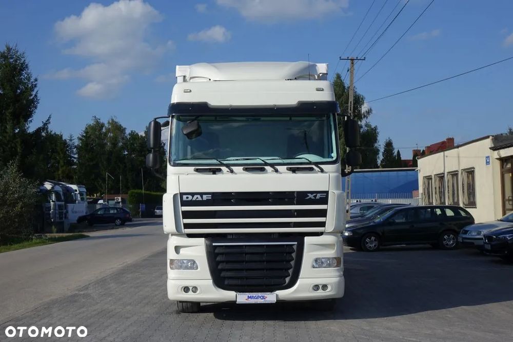 DAF XF 105.510 / BURTO-FIRANKA / EURO5 / AUTOMAT / NOWE PLANDEKI I DACH / PODŁOGA SZYNA-DESKA - 2