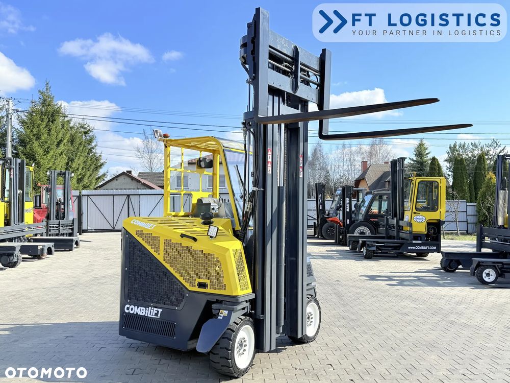 Combilift WÓZEK CZTEROKIERUNKOWY - WIELOKIERUNKOWY | COMBILIFT CB4500 | GAS | TRIPLEX 6400MM | WOLNY SKOK | POZYCJONER WIDEŁ | PRZESUW WIDEŁ | STAN IDEALNY | Szeroka oferta wózków czterokierunkowych i bocznych, dopasowanych do różnorodnych potrzeb i zastosowań - 23