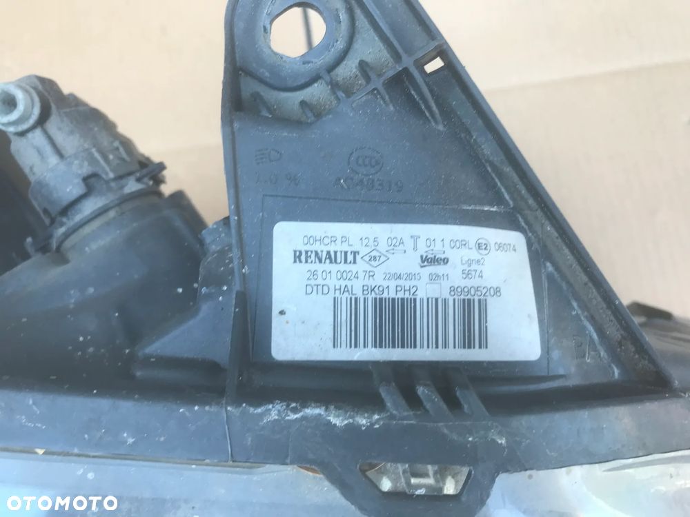 Renault Laguna III Lift 10-15 Reflektor Lampa Przód Oryginał Europa - 3