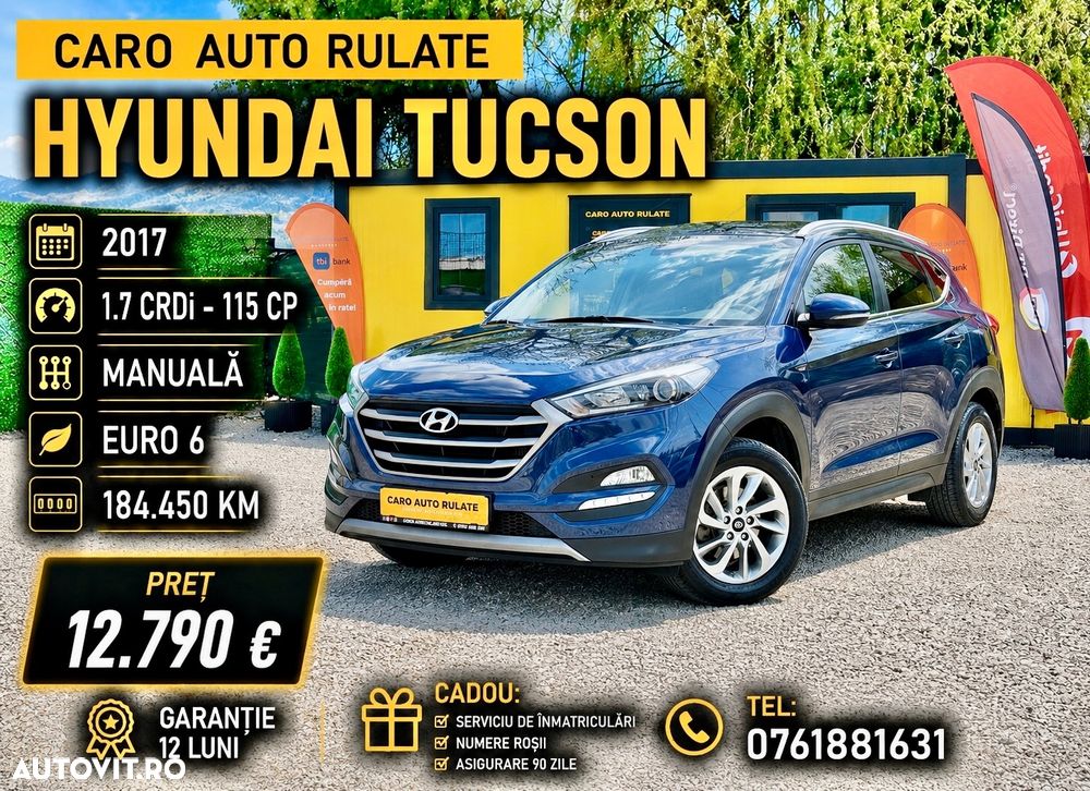 Hyundai Tucson blue 1.7 CRDi 2WD Advantage - 2