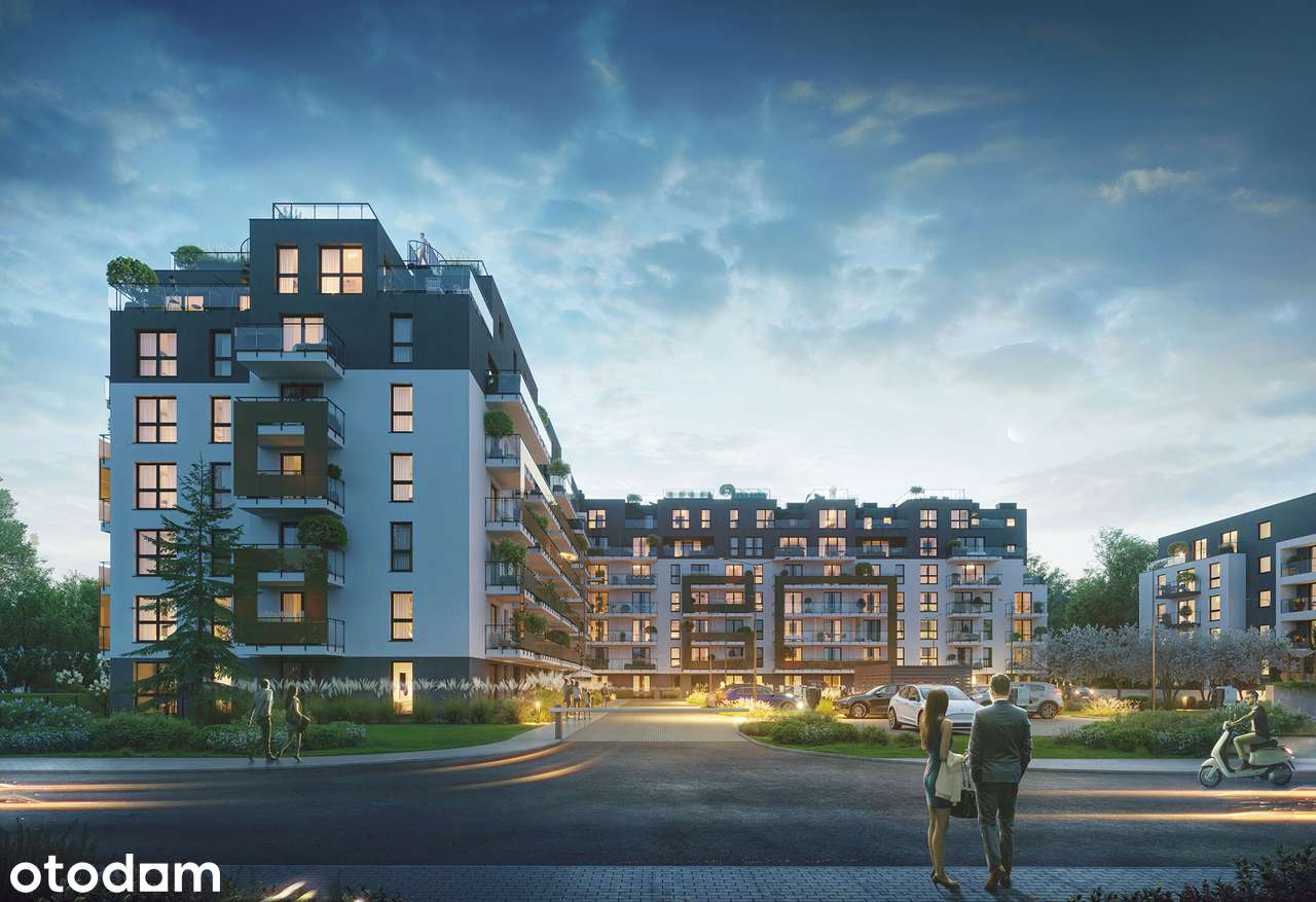 3-pokojowe mieszkanie 47m2 + balkon Bez Prowizji