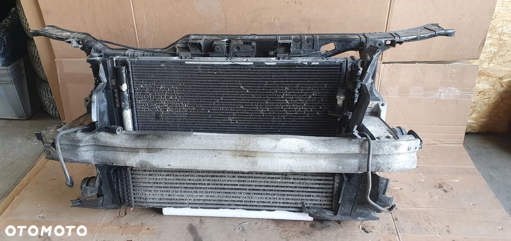 Pas przedni kompletny chłodnice wentylatory belka Audi A4 B8 Lift 2.0 TDI 8K0145805G - 2