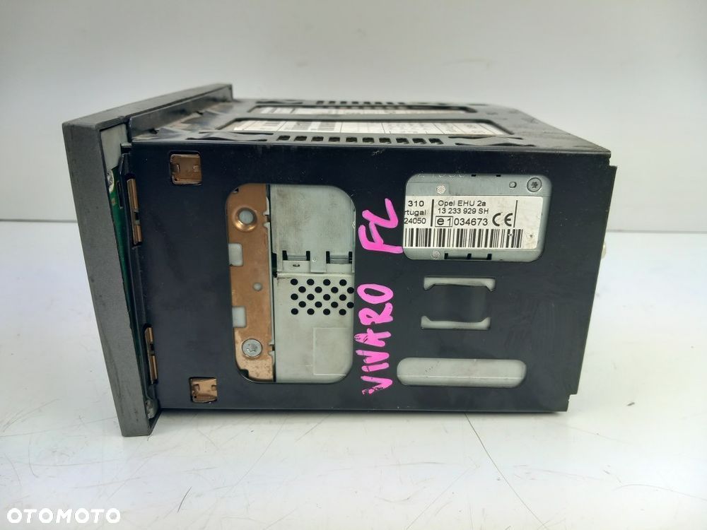 radio cd 30 mp3 13233929 blaupunkt opel vivaro a trafic ii primastar - 3