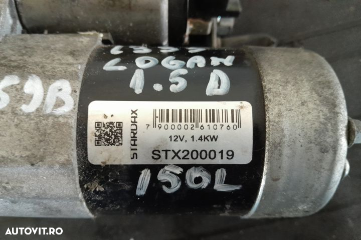 Electromotor STX200019 STX200019 Dacia Logan 1 [2004 - 2008] Sedan 1. - 5