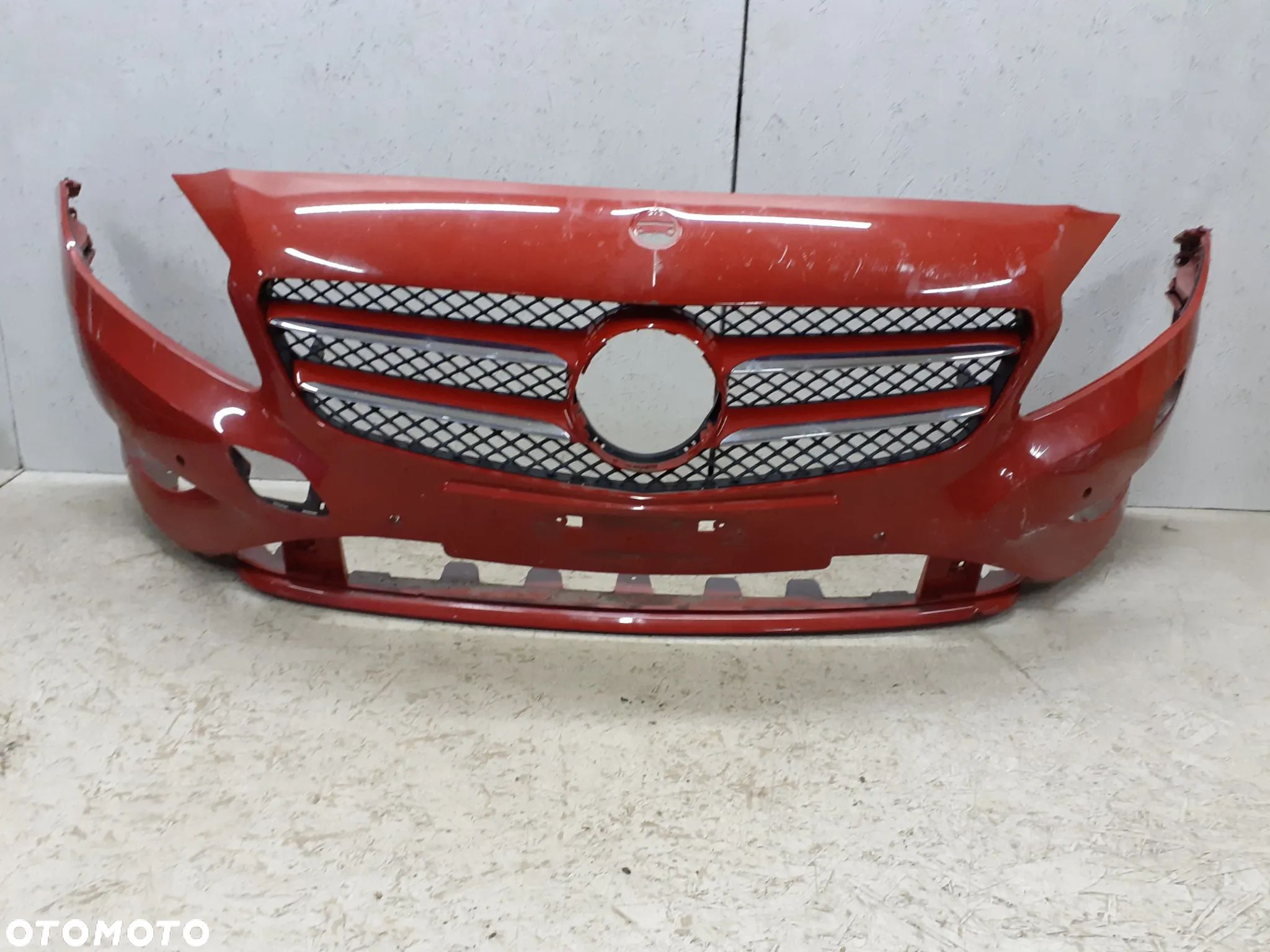 ZDERZAK PRZEDNI PRZÓD GRILL ATRAPA MERCEDES A-KLASA W176 2012-2016R - 1