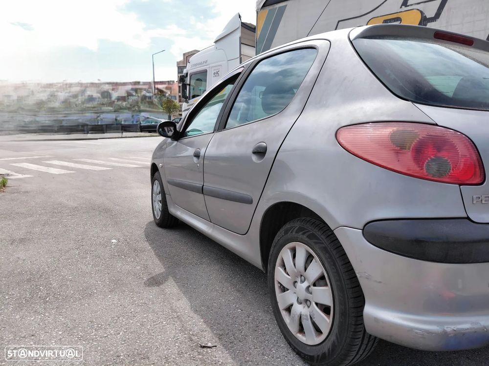 Peugeot 206 1.4 HDi Black & Silver - 7