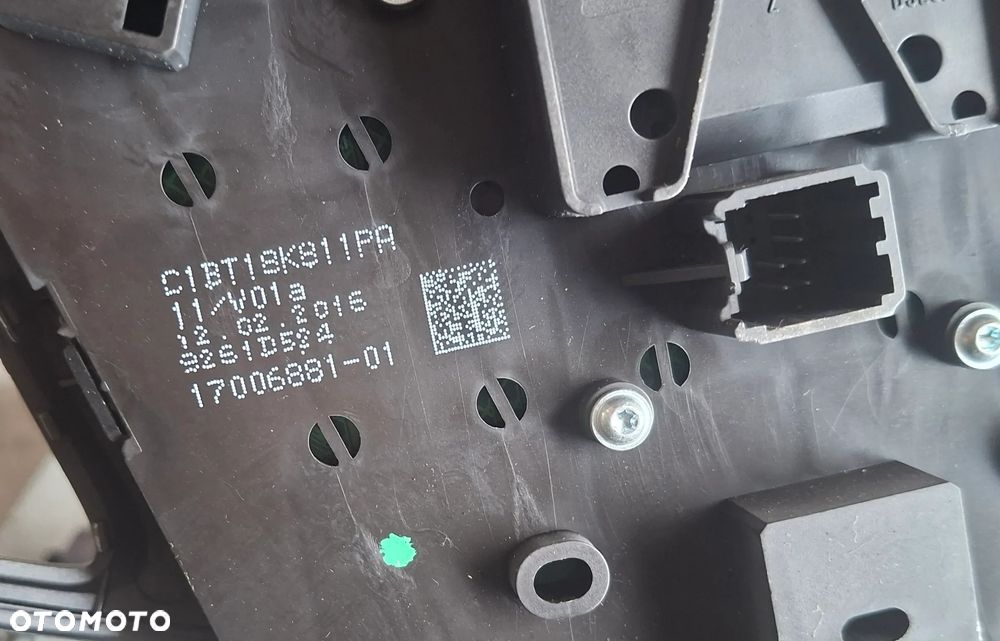 FORD FIESTA MK7 VII 16r LIFT 5D WYŚWIETLACZ F1BT-18B955-GA PANEL RADIO - 3