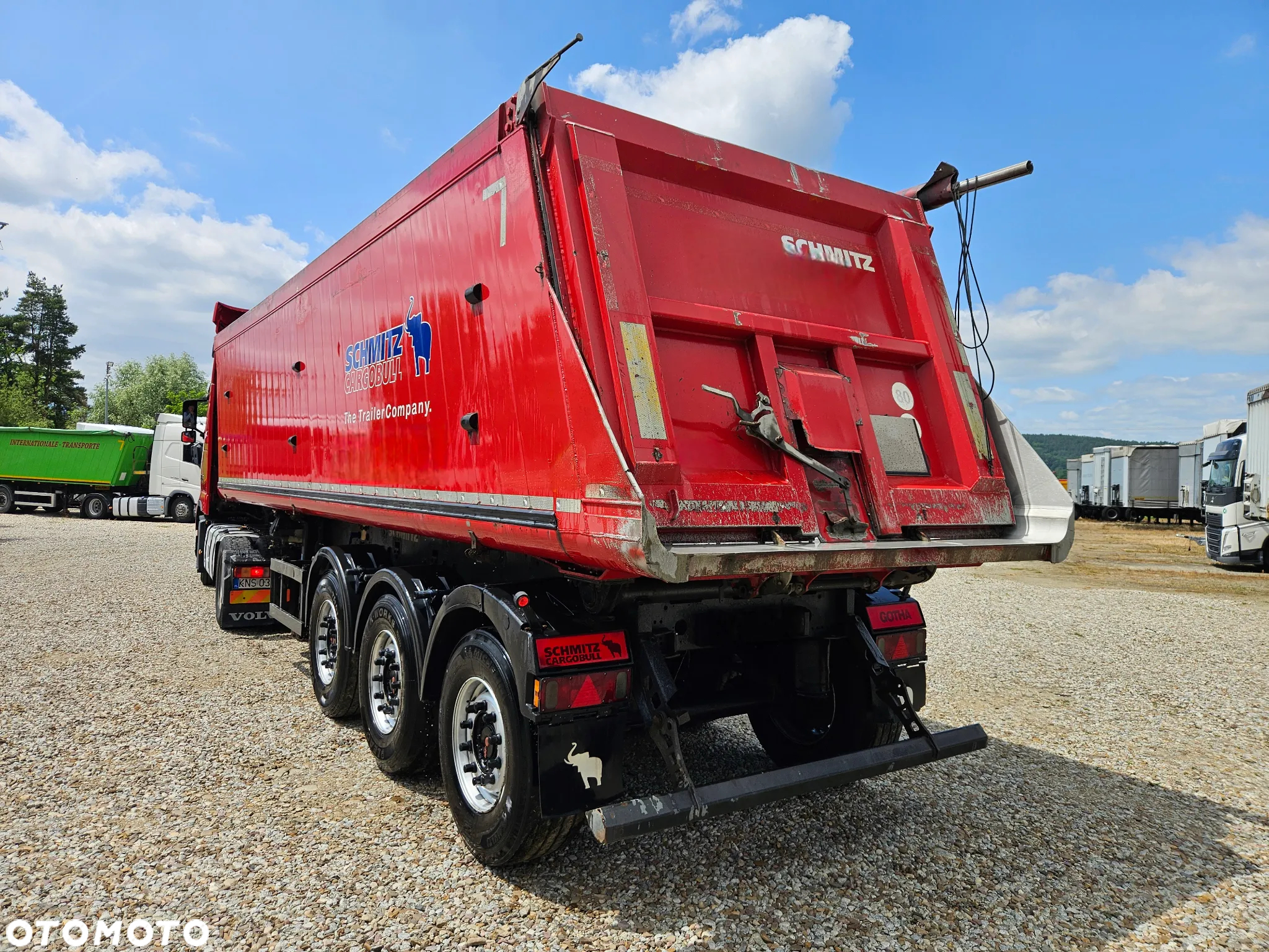Schmitz Cargobull SKI 39m3 / SAF / PODNOSZONA OŚ / 6140kg - 7