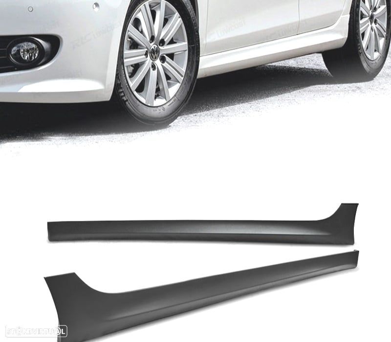 EMBALADEIRAS LATERAIS VOLKSWAGEN VW GOLF 6 08-12 LOOK VORTEX - 1