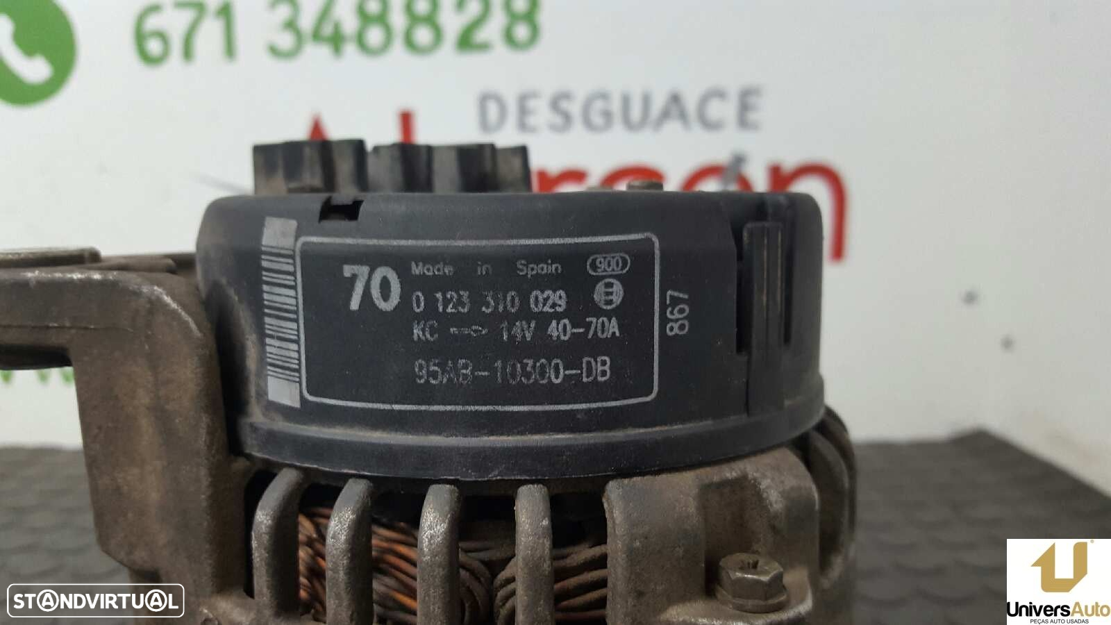 ALTERNADOR FORD ESCORT BERLINA/TURNIER 1.8 16V CAT - 5