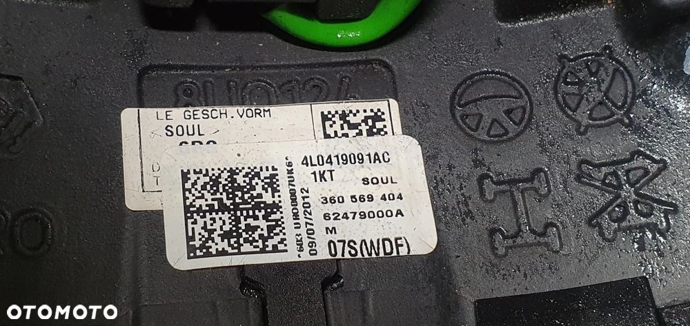 Kierownica multifunkcyjna multifunkcja skórzana skóra Audi A4 B8 Lift 4L0419091AC - 7