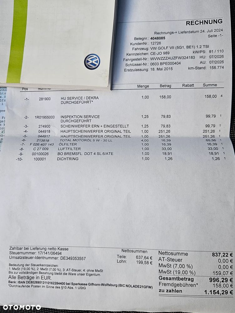 Volkswagen Golf 1.2 TSI BMT Comfortline - 22