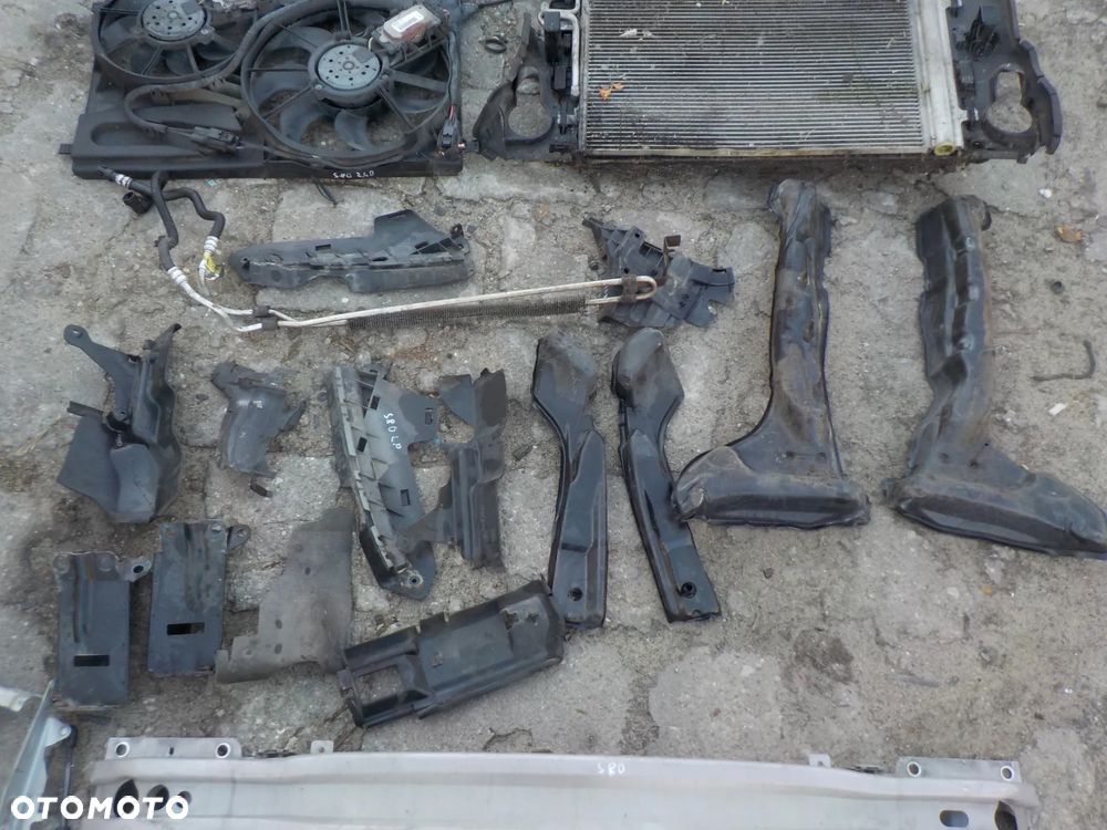 VOLVO S80 II KOMPLETNY PRZÓD MASKA ZDERZAK BŁOTNIKI LAMPY XENON ANGIELSKIE  KOLOR 477-46 - 30