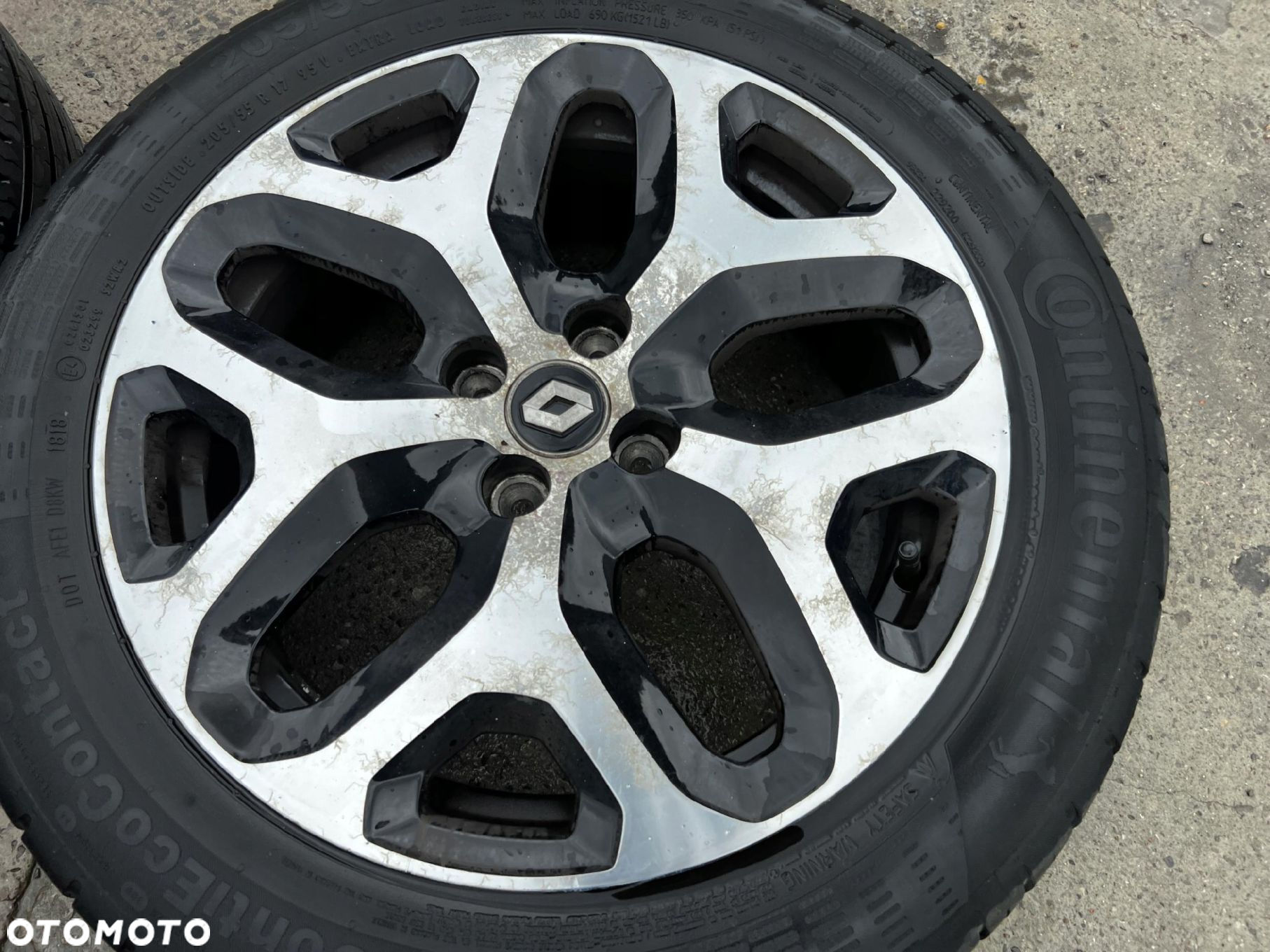 KOŁA FELGI OPONY LETNIE RENAULT CAPTUR I 205/55 R17 - 10