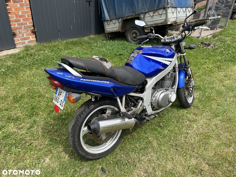 Suzuki Gs 500 rama gaźniki silnik wydech koła linka na części - 3