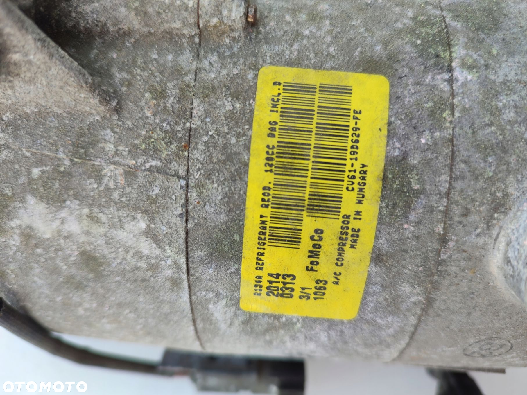 Sprężarka klimatyzacji FORD FOCUS MK3 1.0ECOBOOST CV61-19D629-FE 100TYS - 6