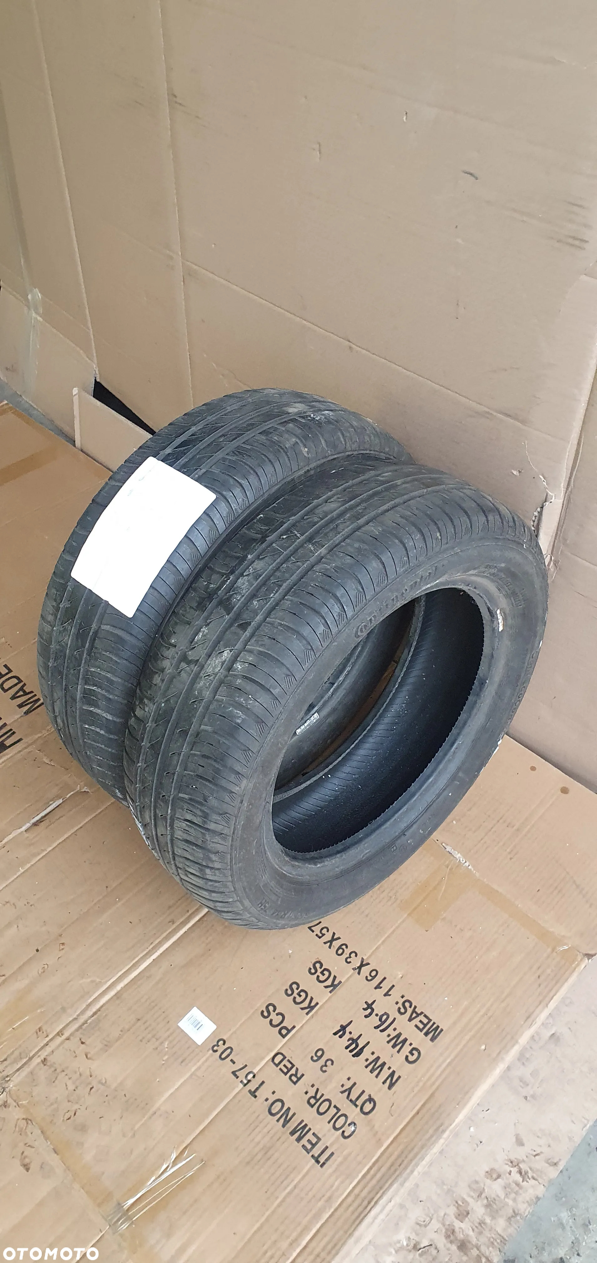 2X Opona Continental ContiEcoContact 3 165/60 R14 5/5mm - 3