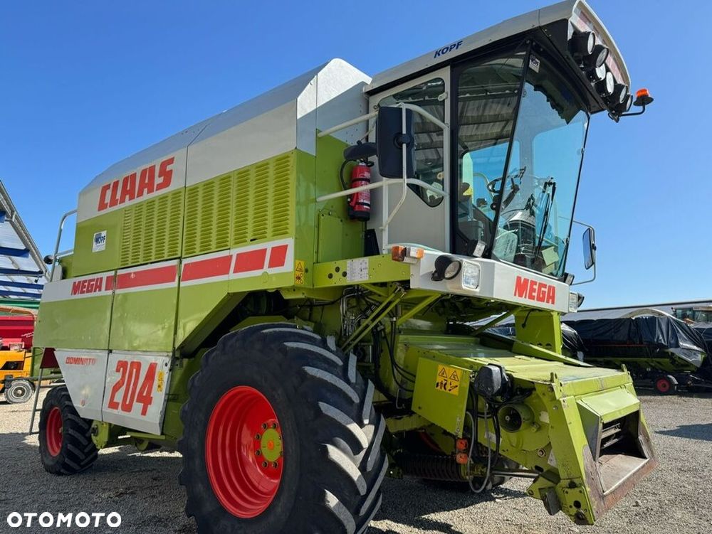 Claas 204 Mega , silnik Mercedes ROK 1995 - 11