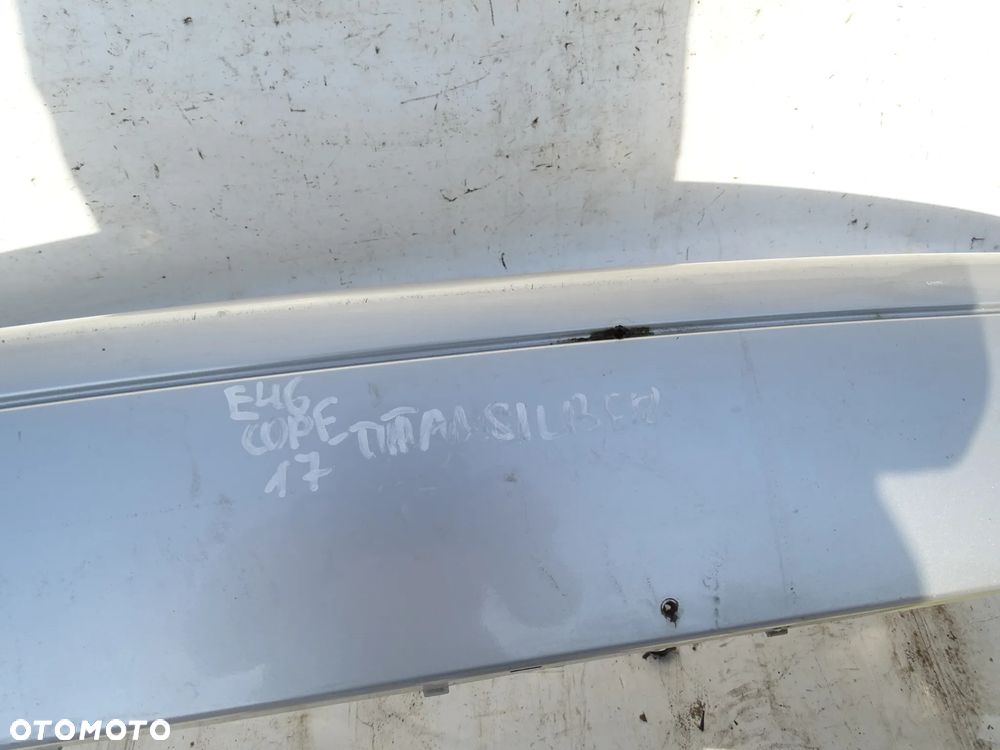ZDERZAK PRZÓD PRZEDNI BMW E46 COUPE CABRIO TITANSILBER F-VAT - 5