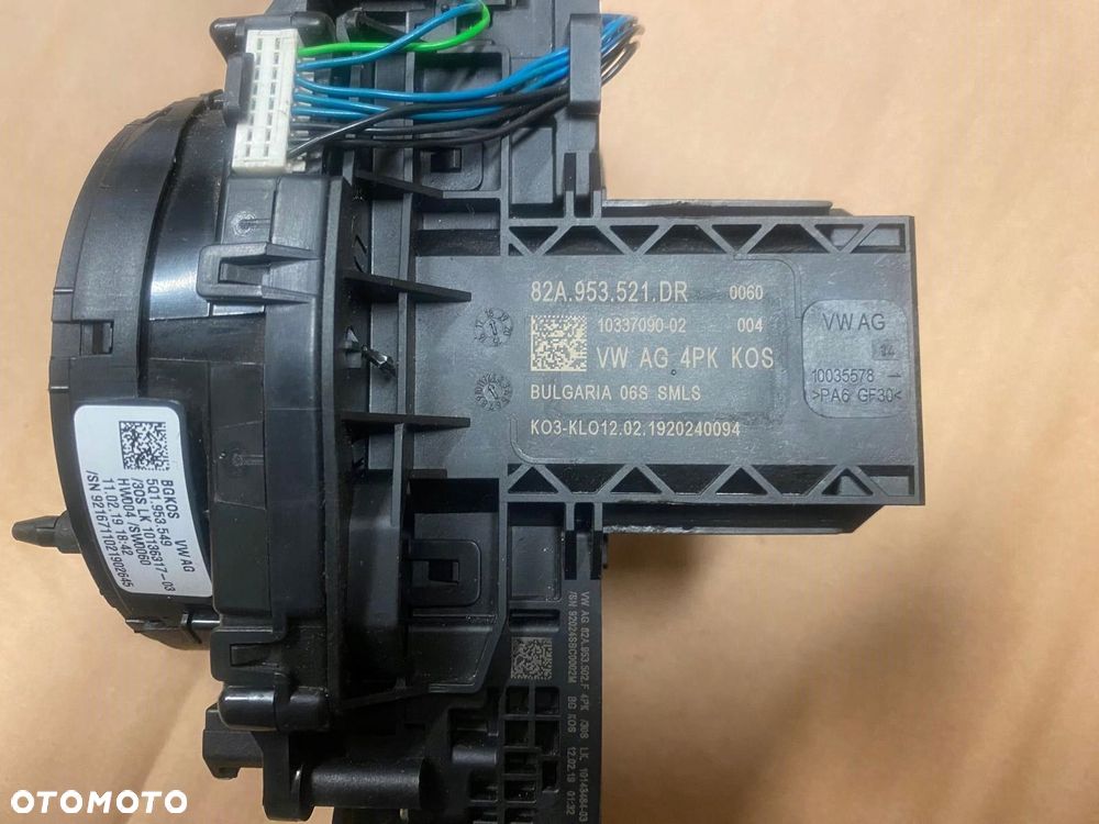 4/ przełącznik zespolony taśma manetki vw audi 82a953521dr 5q1953549 - 3