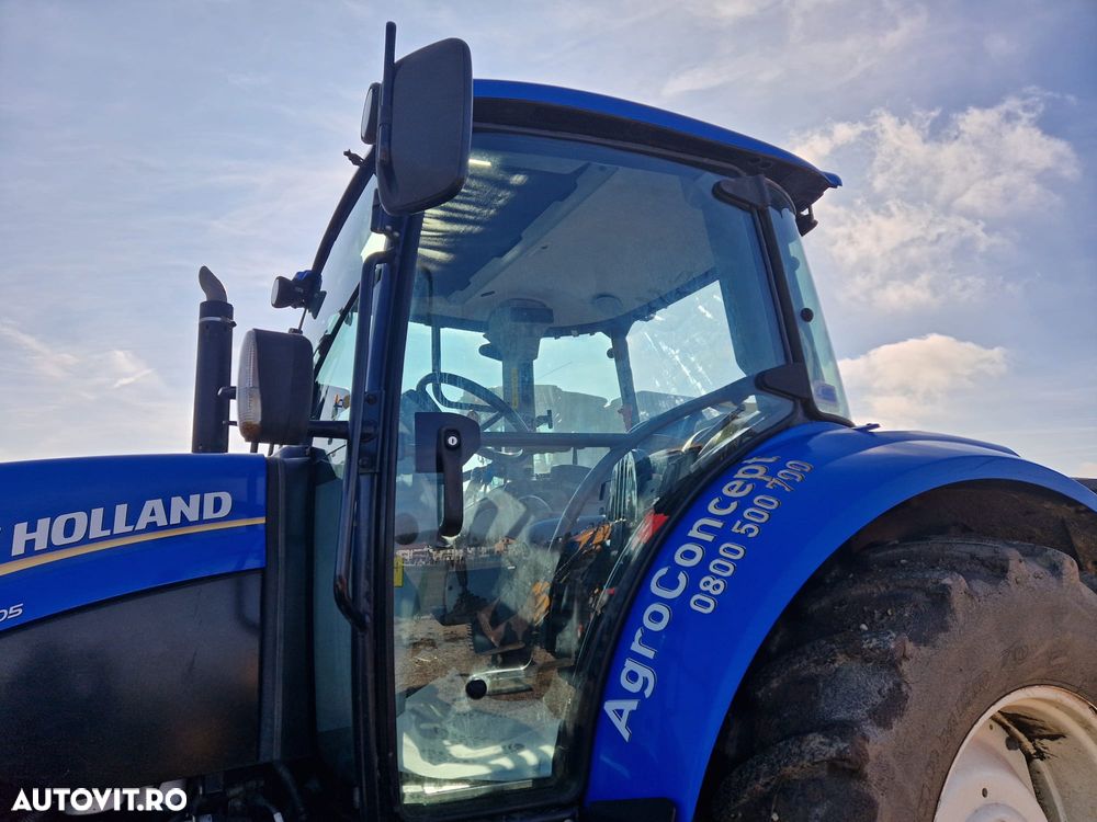 New Holland T5.105 TRACTOR AGRICOL 4x4 - 26