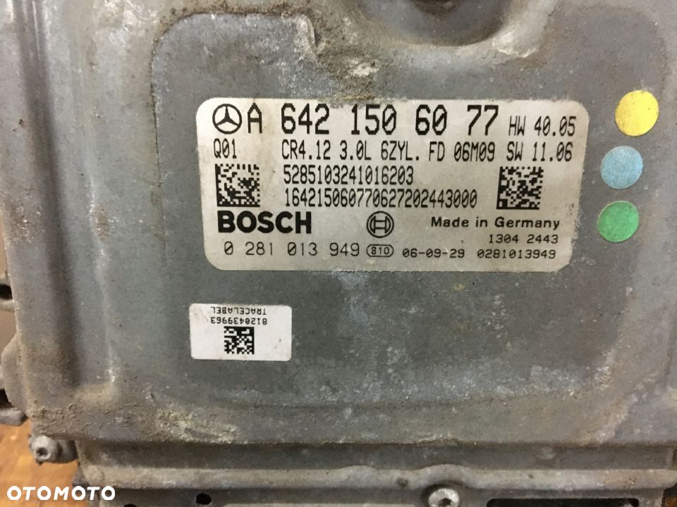 MERCEDES ml gl 164 komputer A 6421506077 - 2