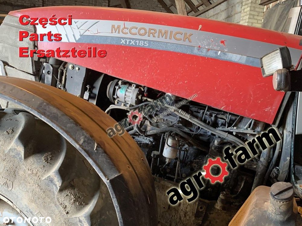 McCormick XTX 185 części, skrzynia biegów, silnik - 4