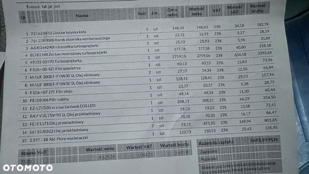 Land Rover Range Rover Evoque 2.0TD4 SE Dynamic Special Edition - 40