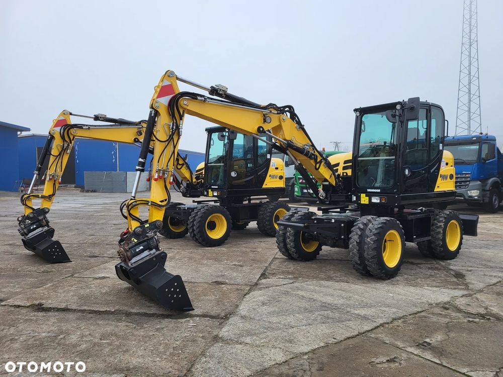 Yanmar B 75 W 8500kg spr z Niemiec Powertilt 2 x łyżka - 2