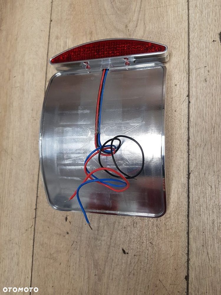 Uchwyt tablicy lampa tył Harley Chopper Cruiser Custom - 5