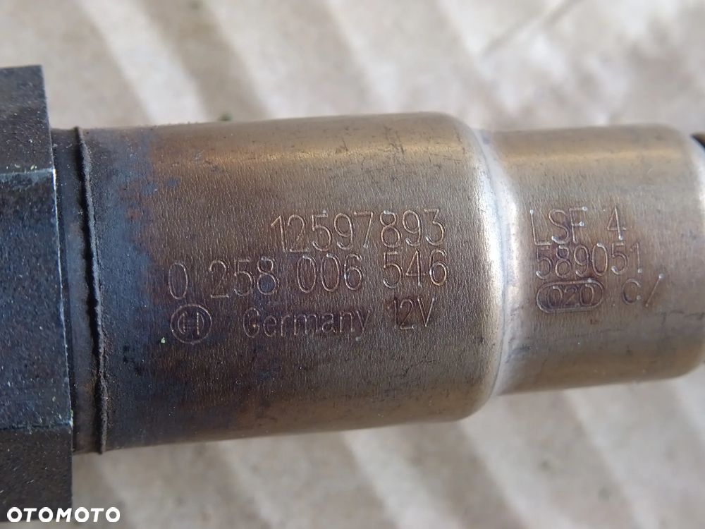 Opel Vectra C Signum Saab 2,8T V6 Z28NET Z28NEL sonda lambda BOSCH przed za katalizatorem - 4